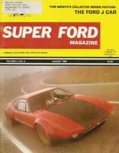 SUPER FORD 1980 AUG - J-CAR, 427 FAIRLANE, SAAC-5